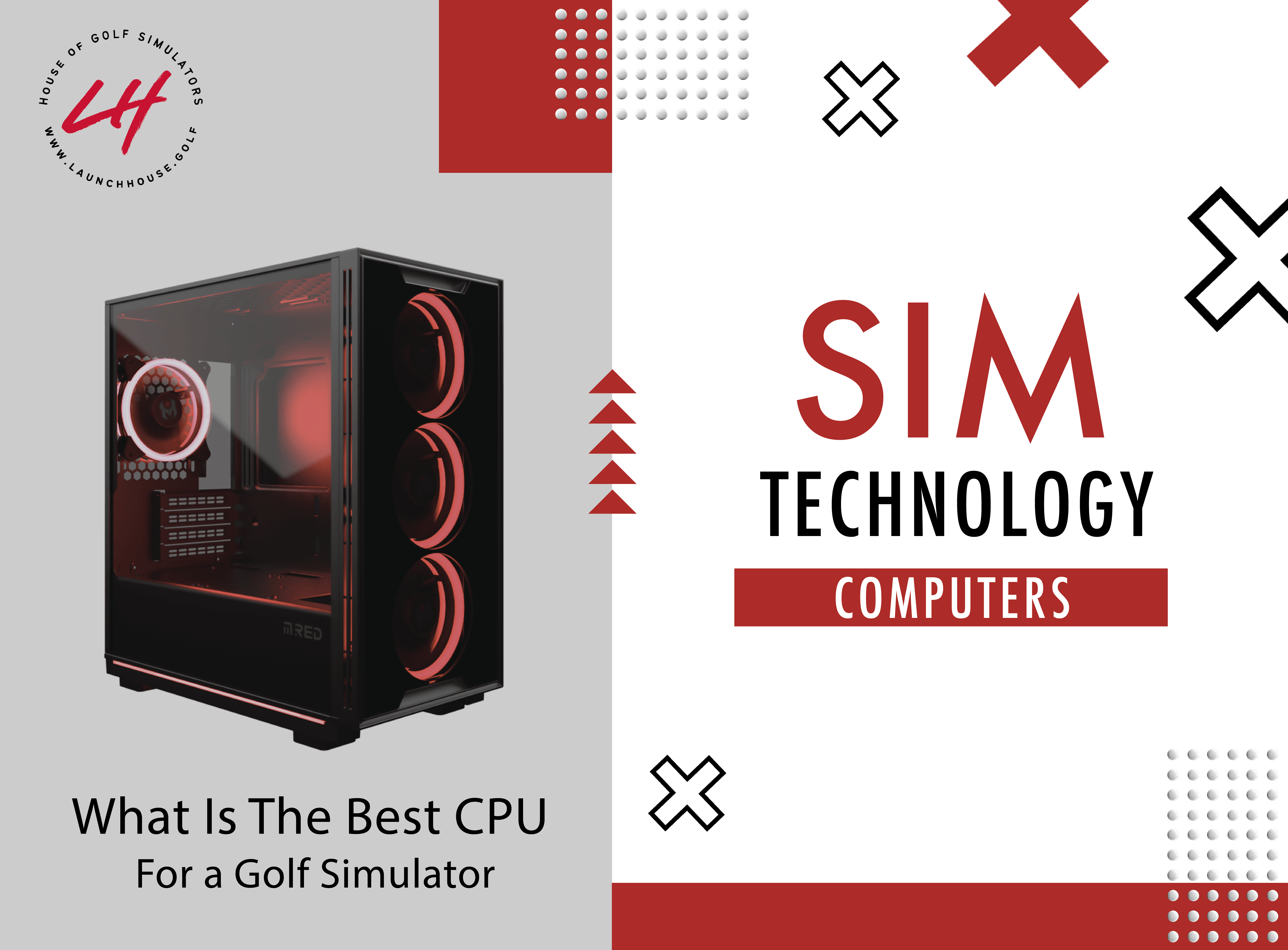What is the best computer for a golf simulator?