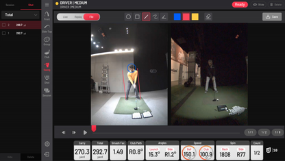 Uneekor Swing Optix Cameras
