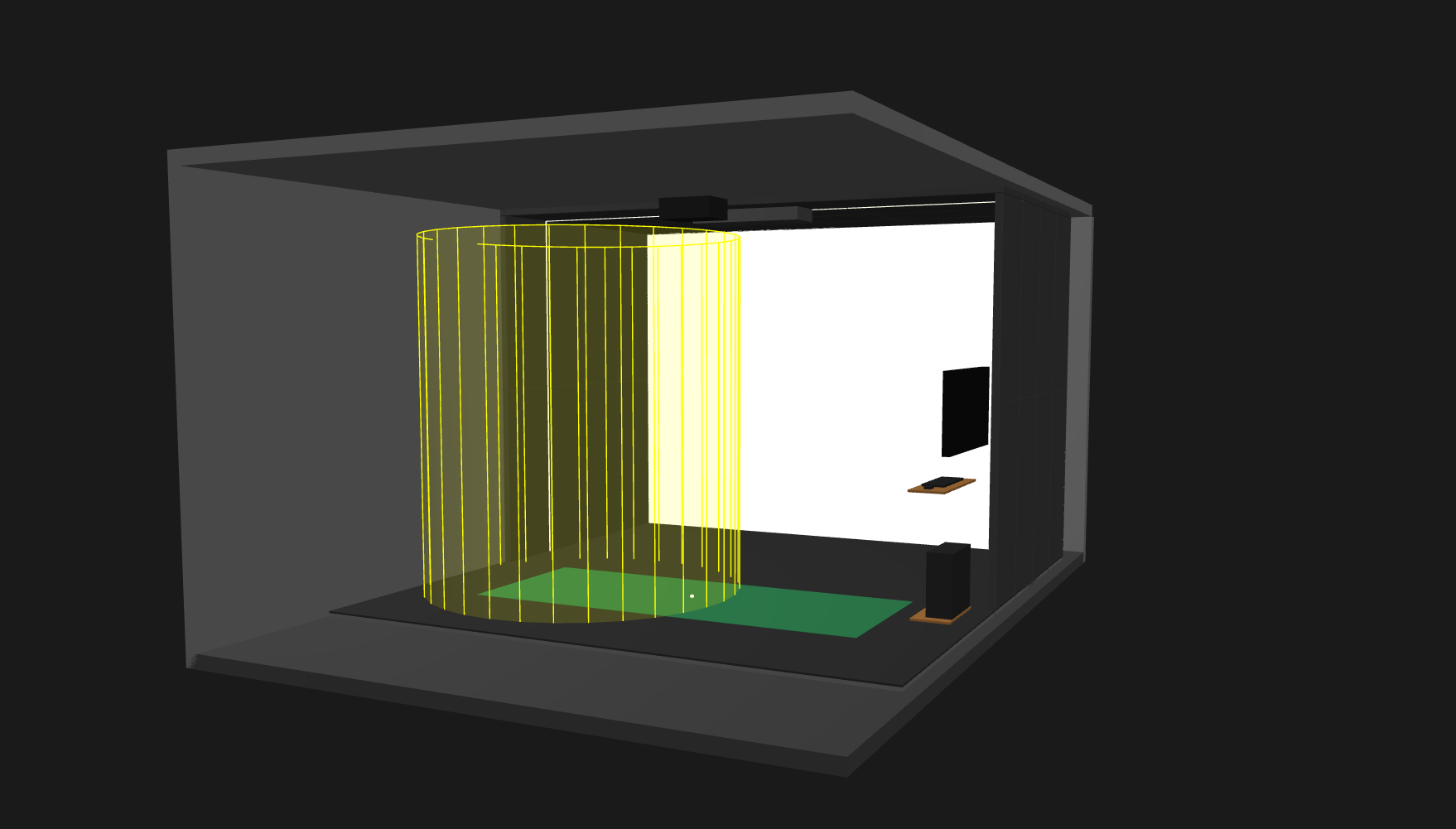 Golf simulator room dimensions guide